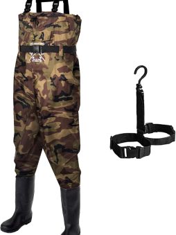 Chest Waders for Men with Boots Hunting Waders Fishing Boots Waders for Women Free Hangers