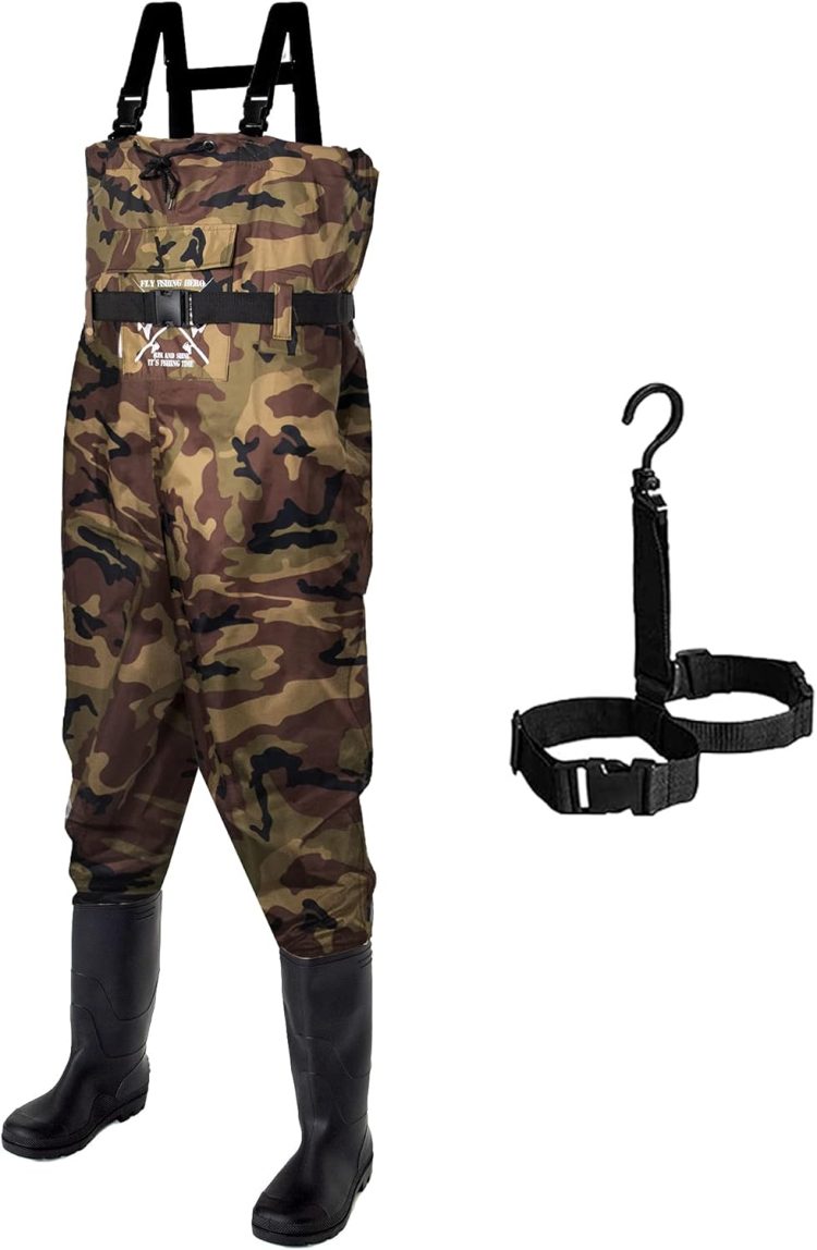 Chest Waders for Men with Boots Hunting Waders Fishing Boots Waders for Women Free Hangers